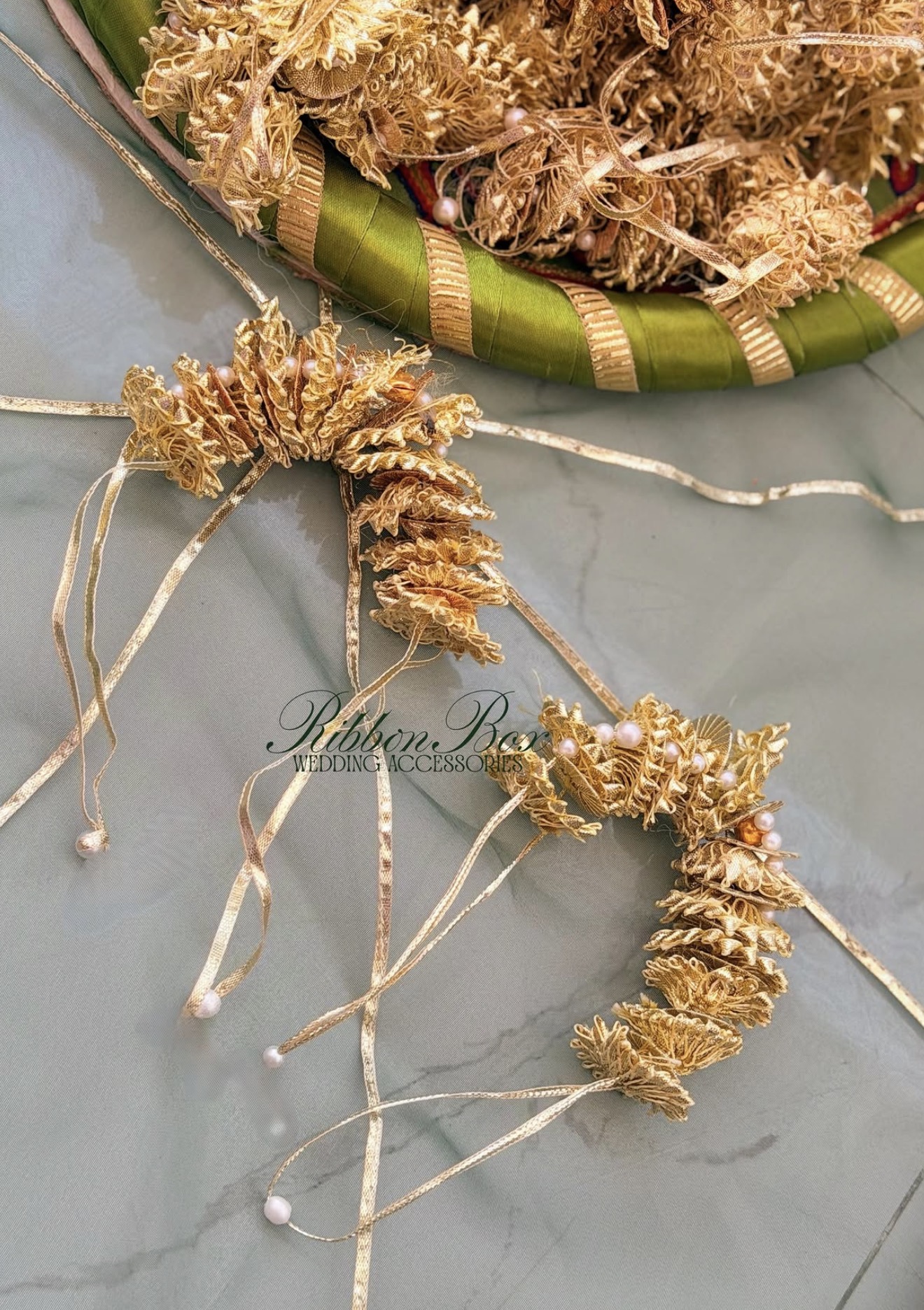 Shahi Gotta Gajra | Handmade Viral Gotta Gajra Favour view 5