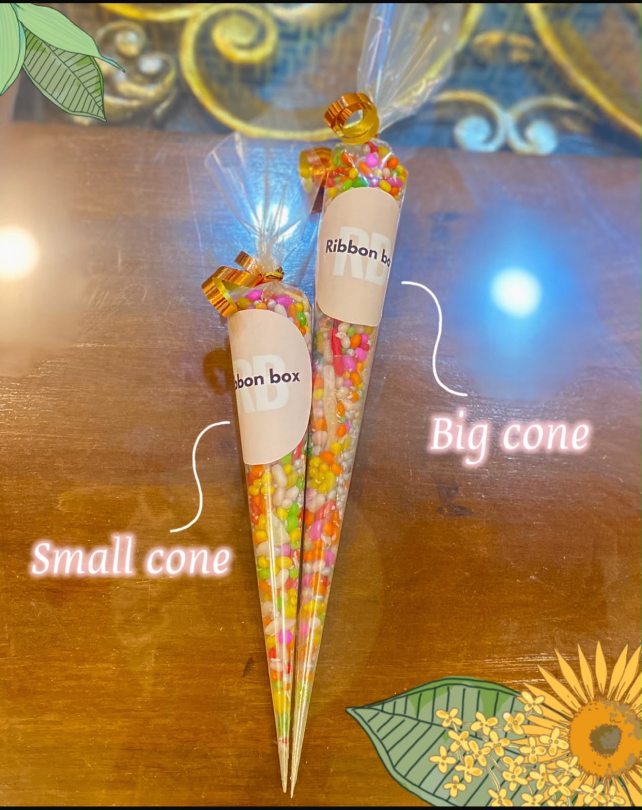 Personalized Nimco Cones | Tasty and Viral Nimco Cones | Custom Sticker Included view 1