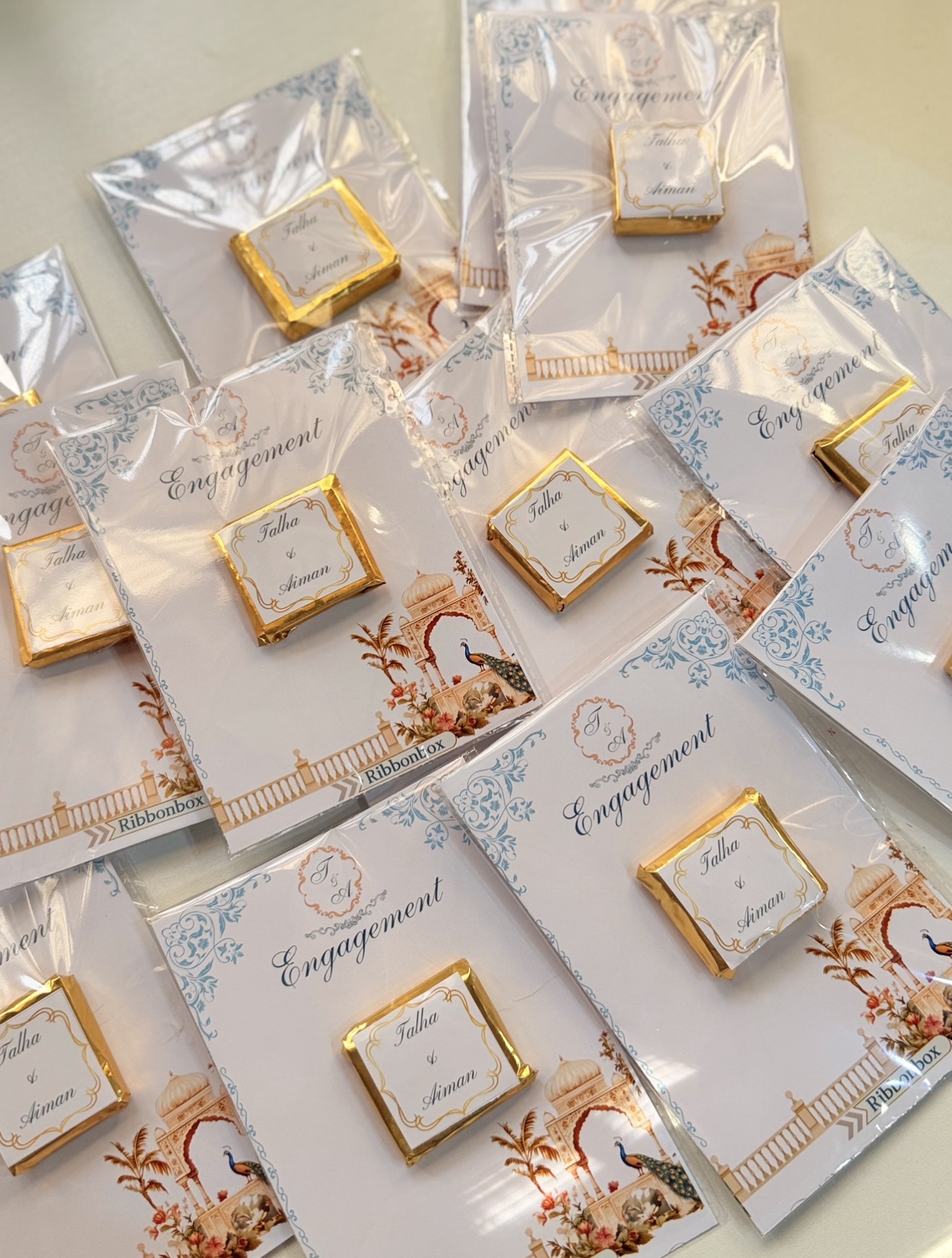 Custom Chocolate Favour view 1