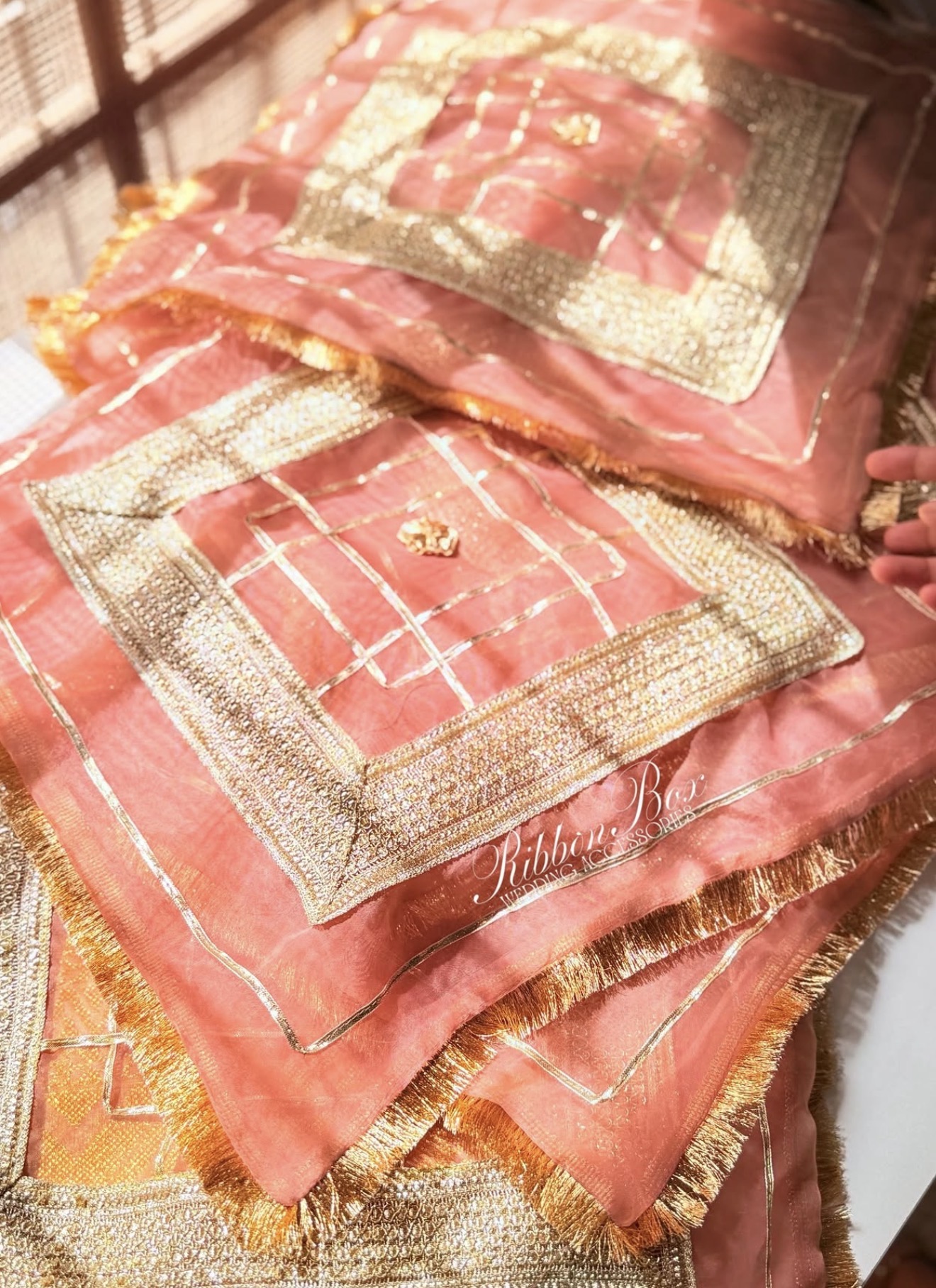 Handmade Organza Suit Bags | Custom Wedding Dress & Gift Bags view 3