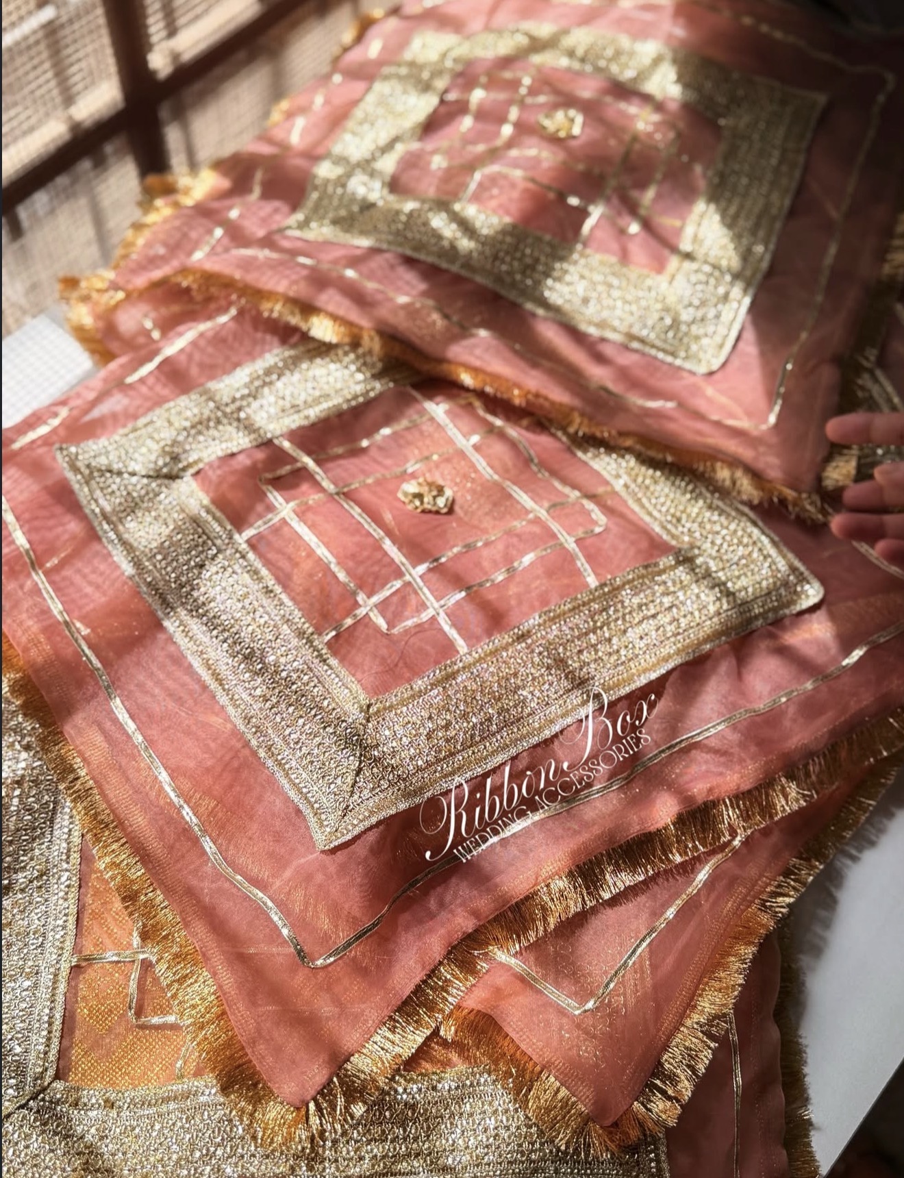 Handmade Organza Suit Bags | Custom Wedding Dress & Gift Bags view 1