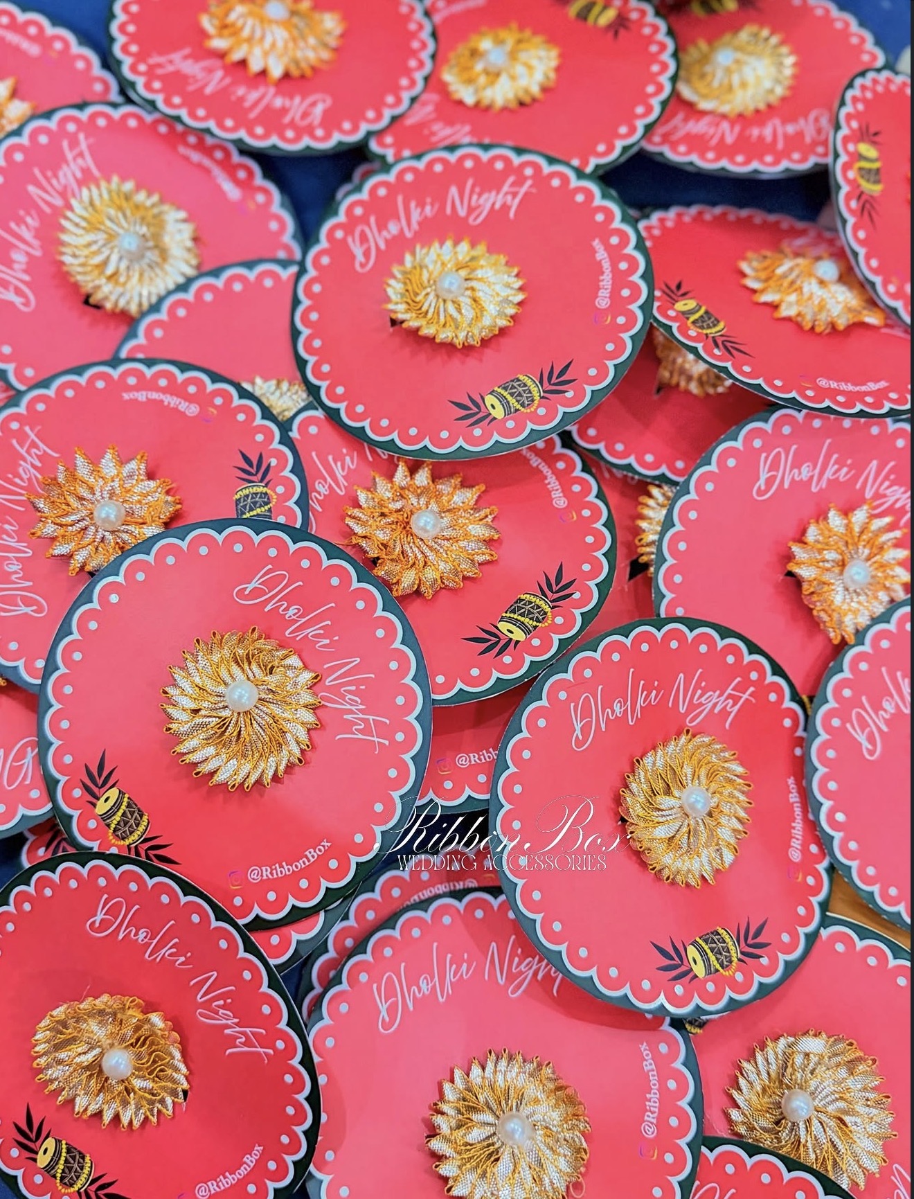 Gotta Ring Favours | Mehndi Mayoun & Haldi Favours | Adjustable Rings view 3