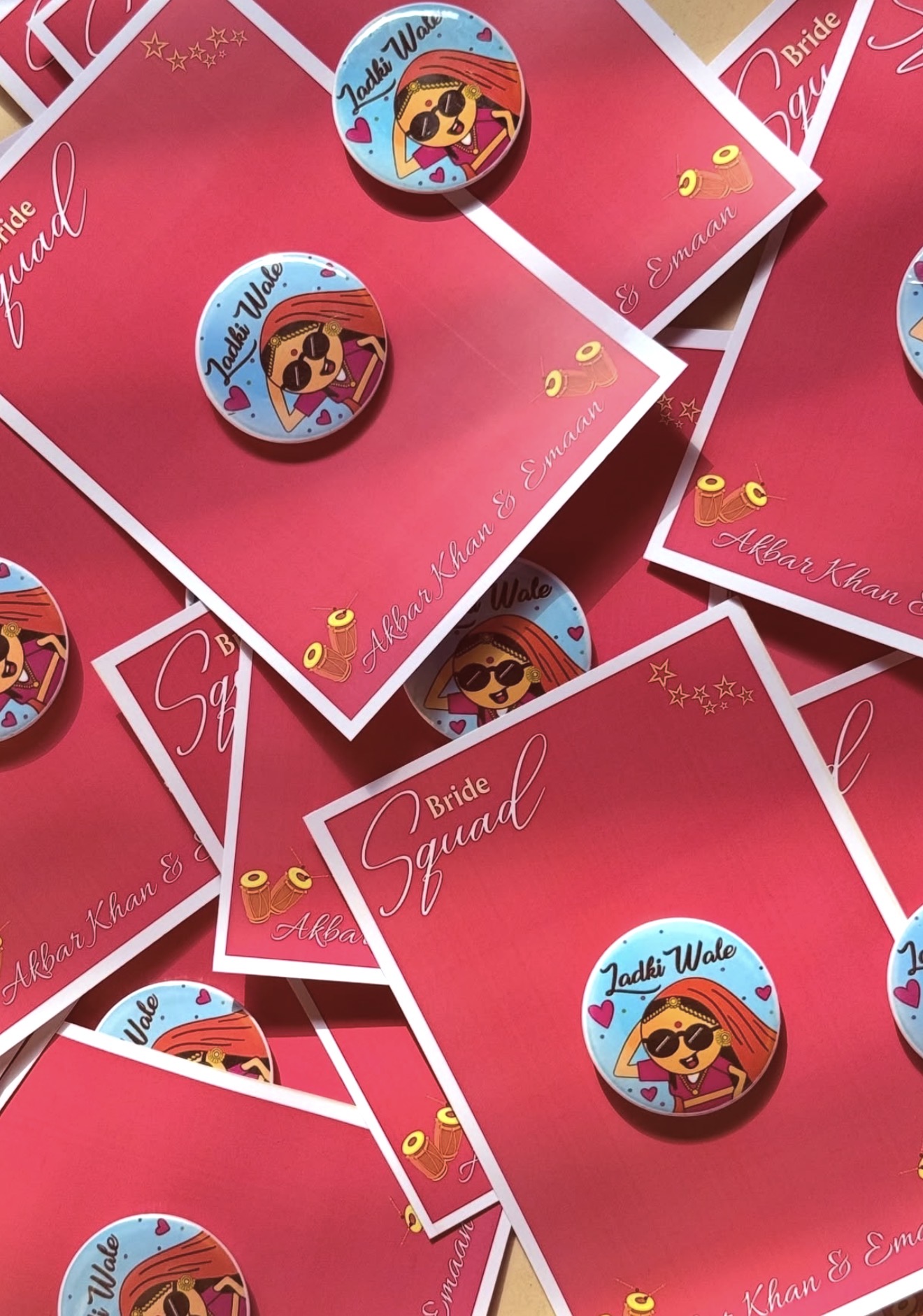 Custom Badges | Larki Walay & Larky Walay Badges view 1