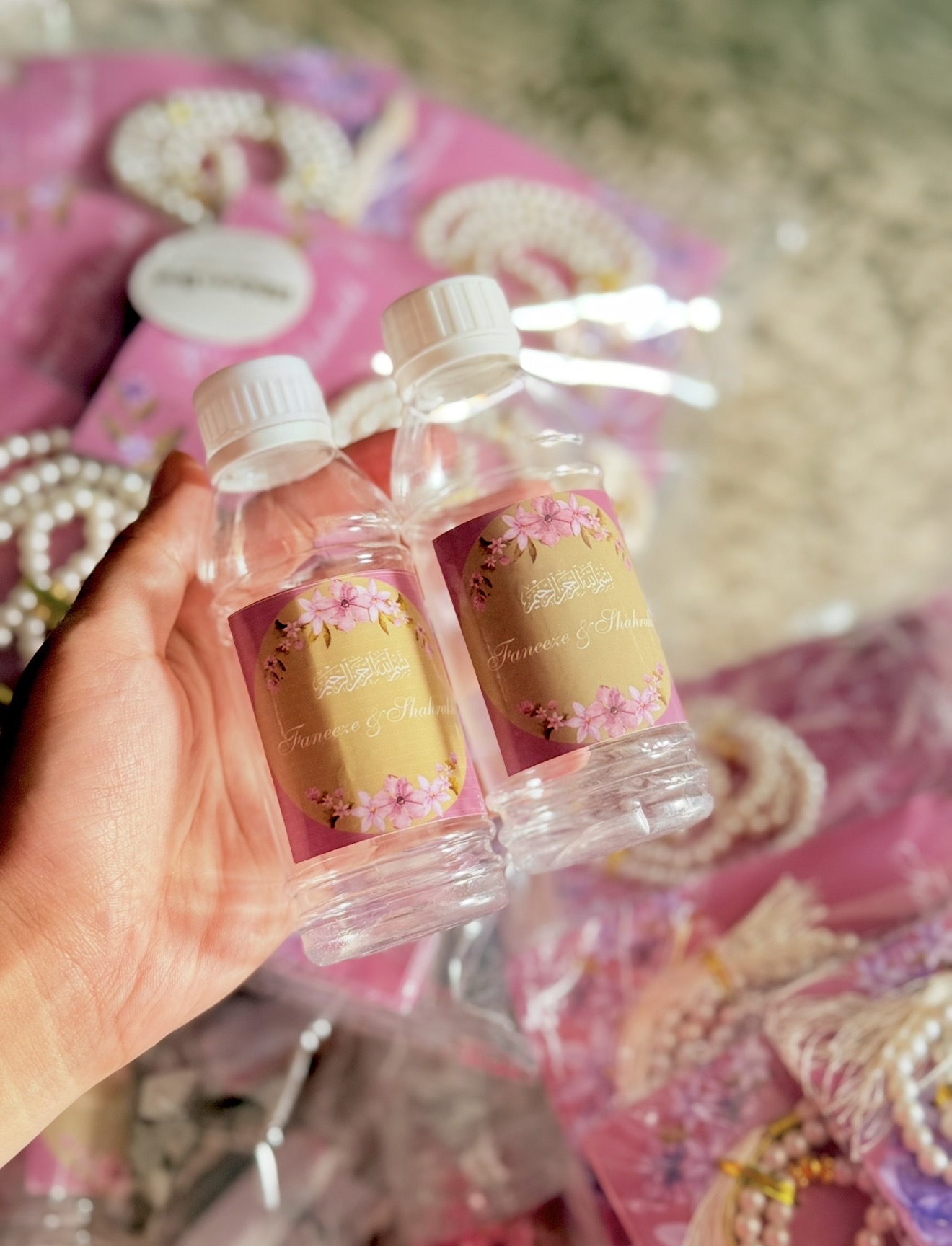 Empty Zamzam Water Bottles | Custom Wedding Favour Bottles