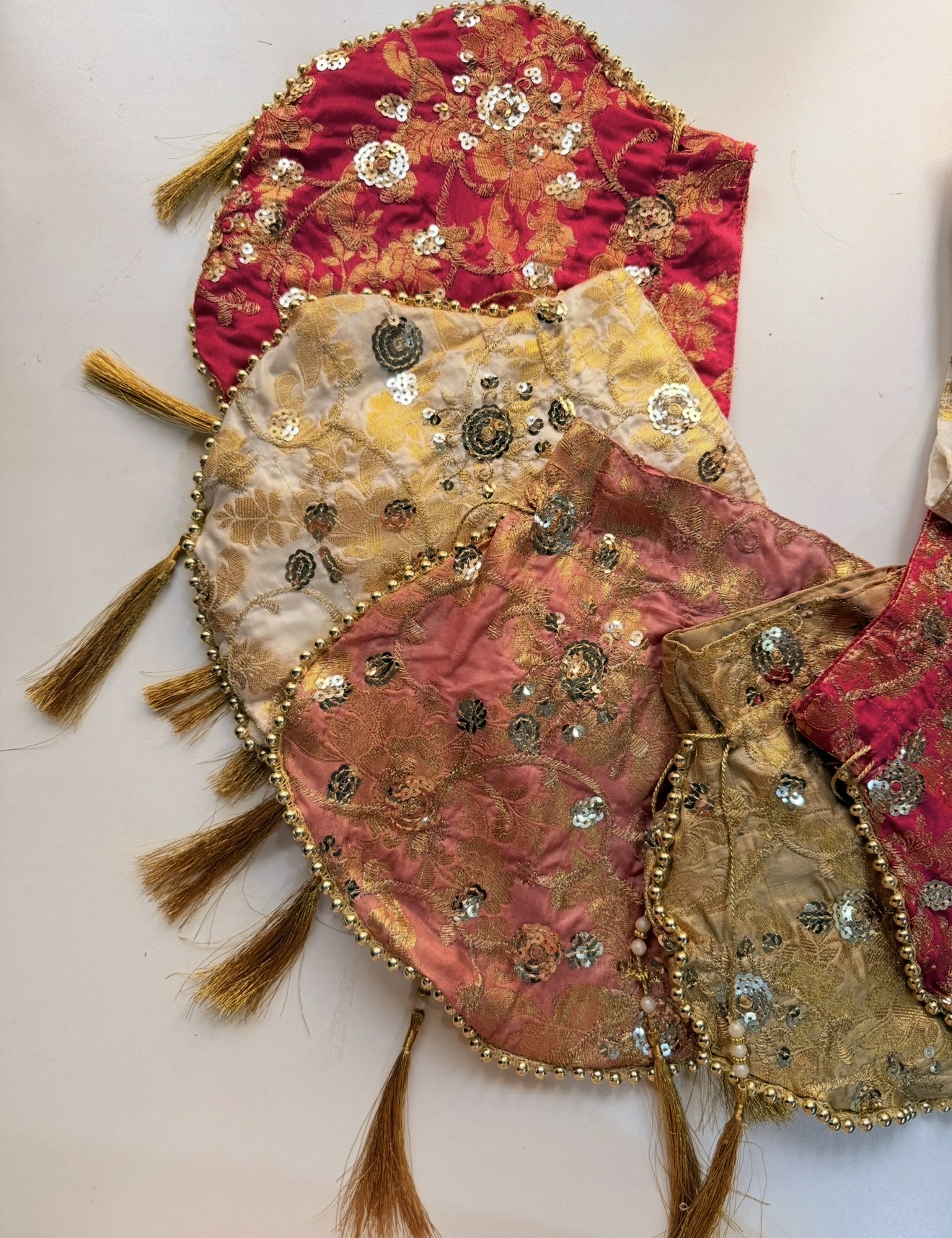 Handmade Embroidered Noor Naqsh Potli Bag | Wedding Guest Favour view 2