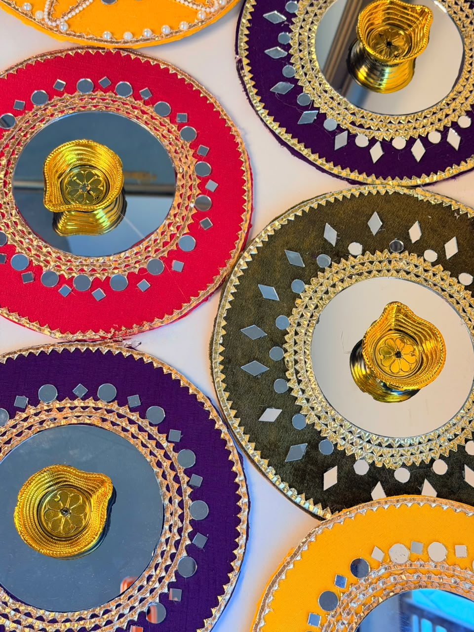 Sheesh Mehndi Plates | Traditional Wedding Mehndi