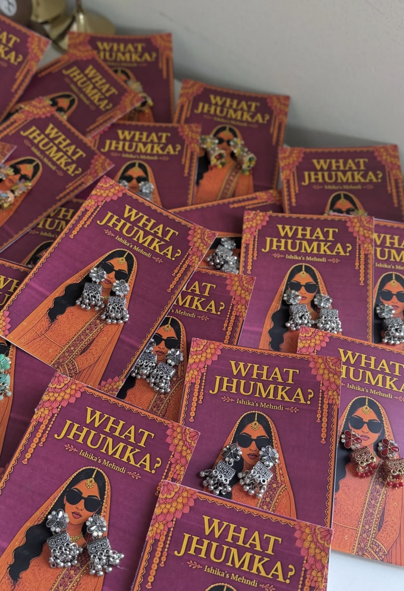 What Jhumka Favours | With Custom Card | Jhumka Wedding Favours view 1