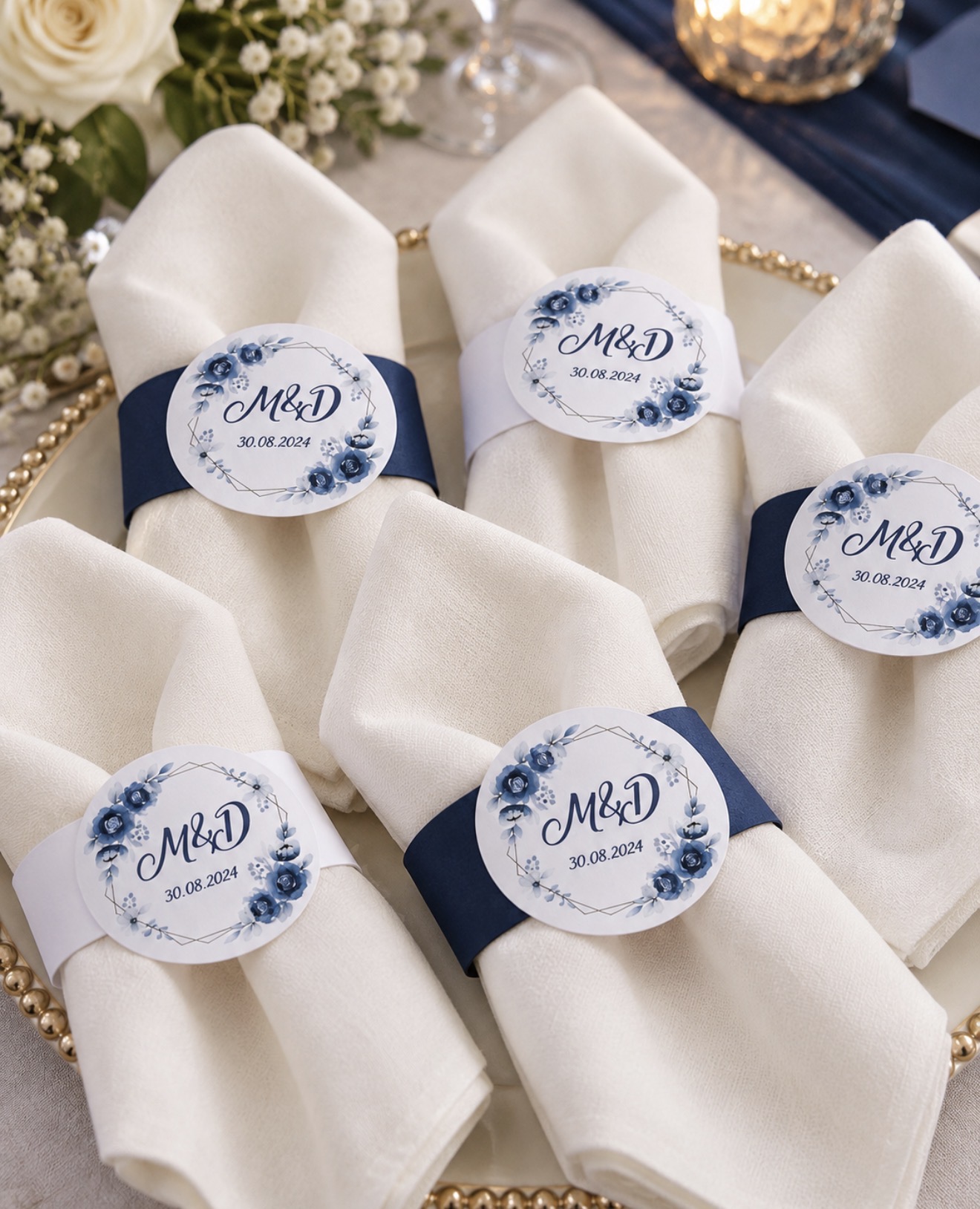 Custom Napkin Holder | Table Napkin Holder for Events view 3