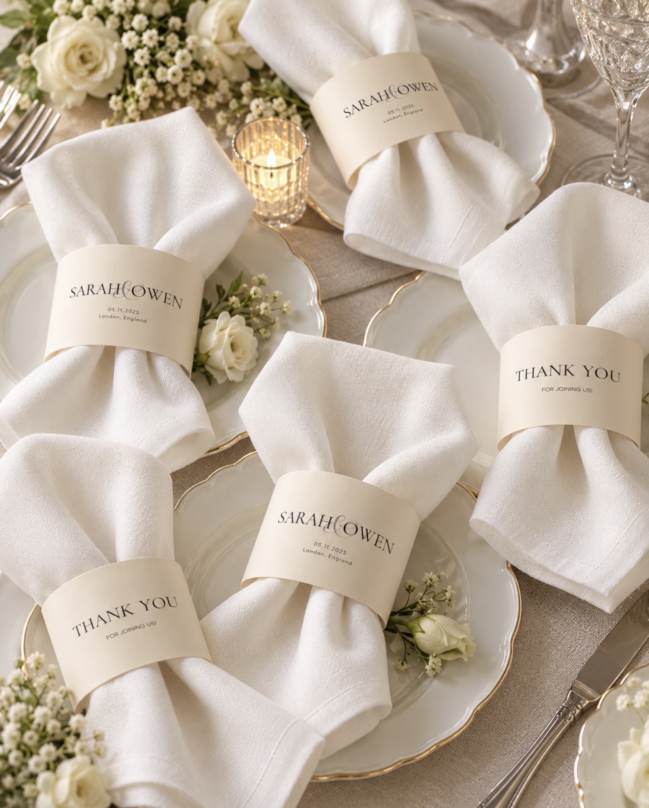 Custom Napkin Holder | Table Napkin Holder for Events