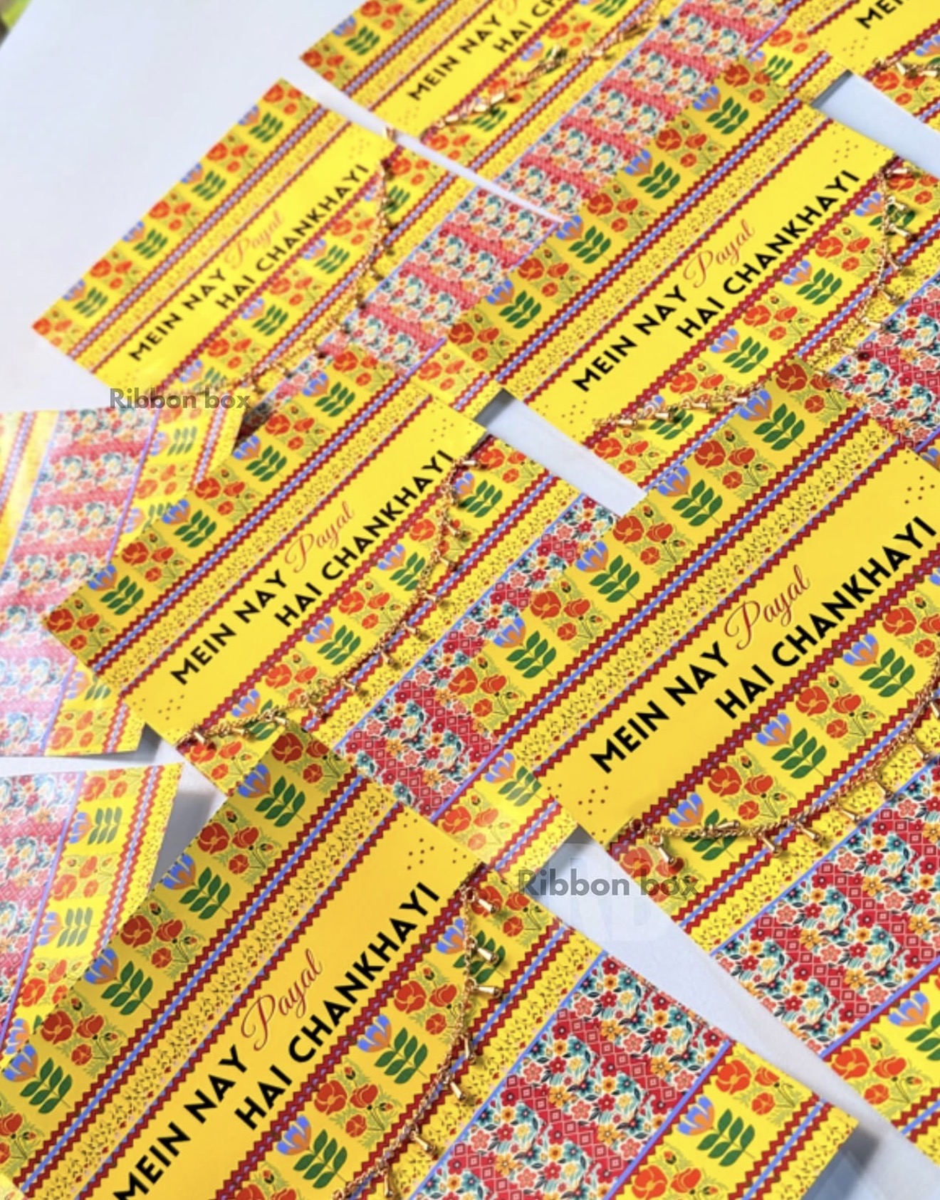 Custom Payal Favour | Random Payal Design | Jewellery Favour view 3