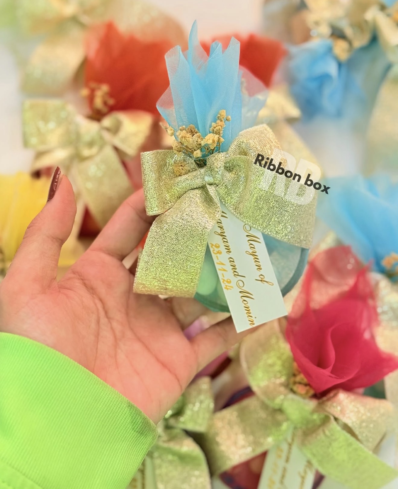 Bangle Chocolate Favours | Wedding Chocolate Favours view 3
