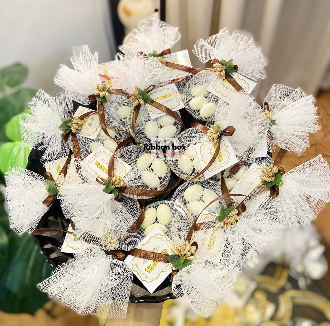 Bangle Chocolate Favours | Wedding Chocolate Favours view 1