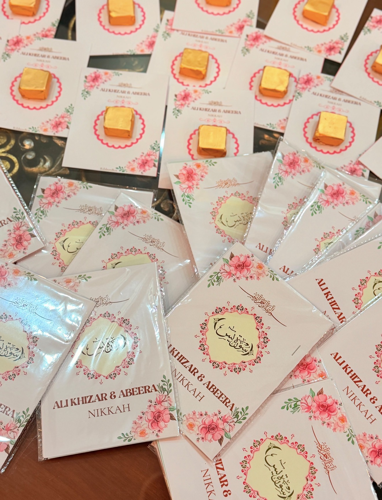 Combo Deal | Custom Surah Yaseen with card chocolate favour view 1