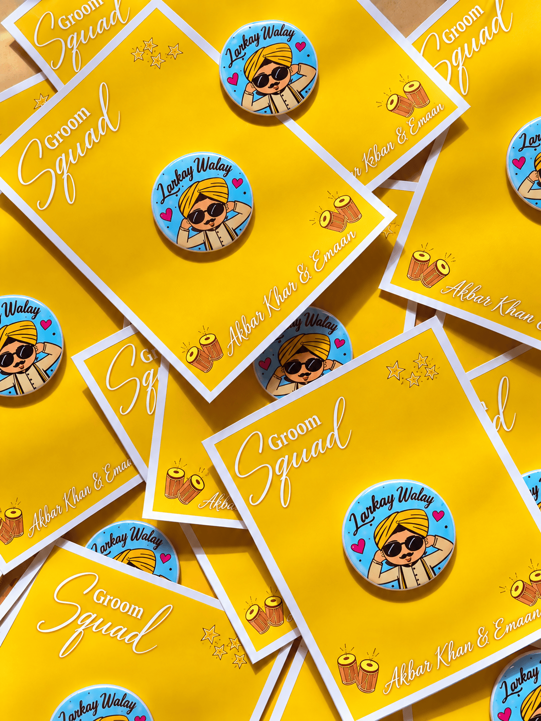 Custom Badges | Larki Walay & Larky Walay Badges view 2